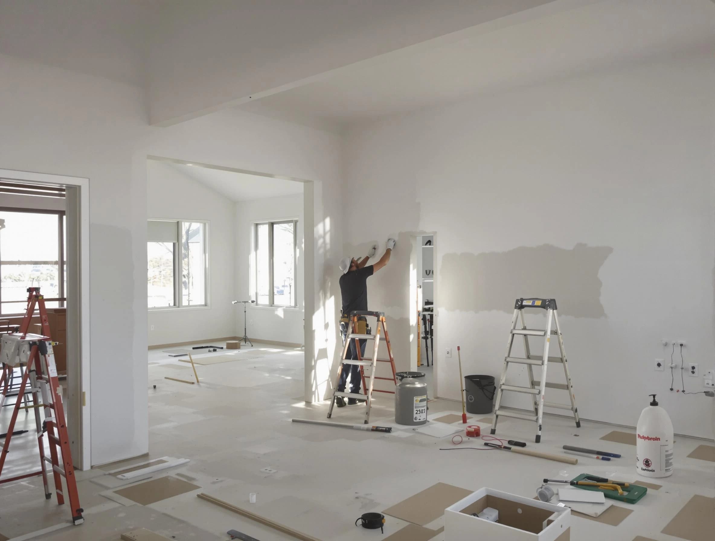 Detailed drywall installation with Scottsdale House Painters in Scottsdale