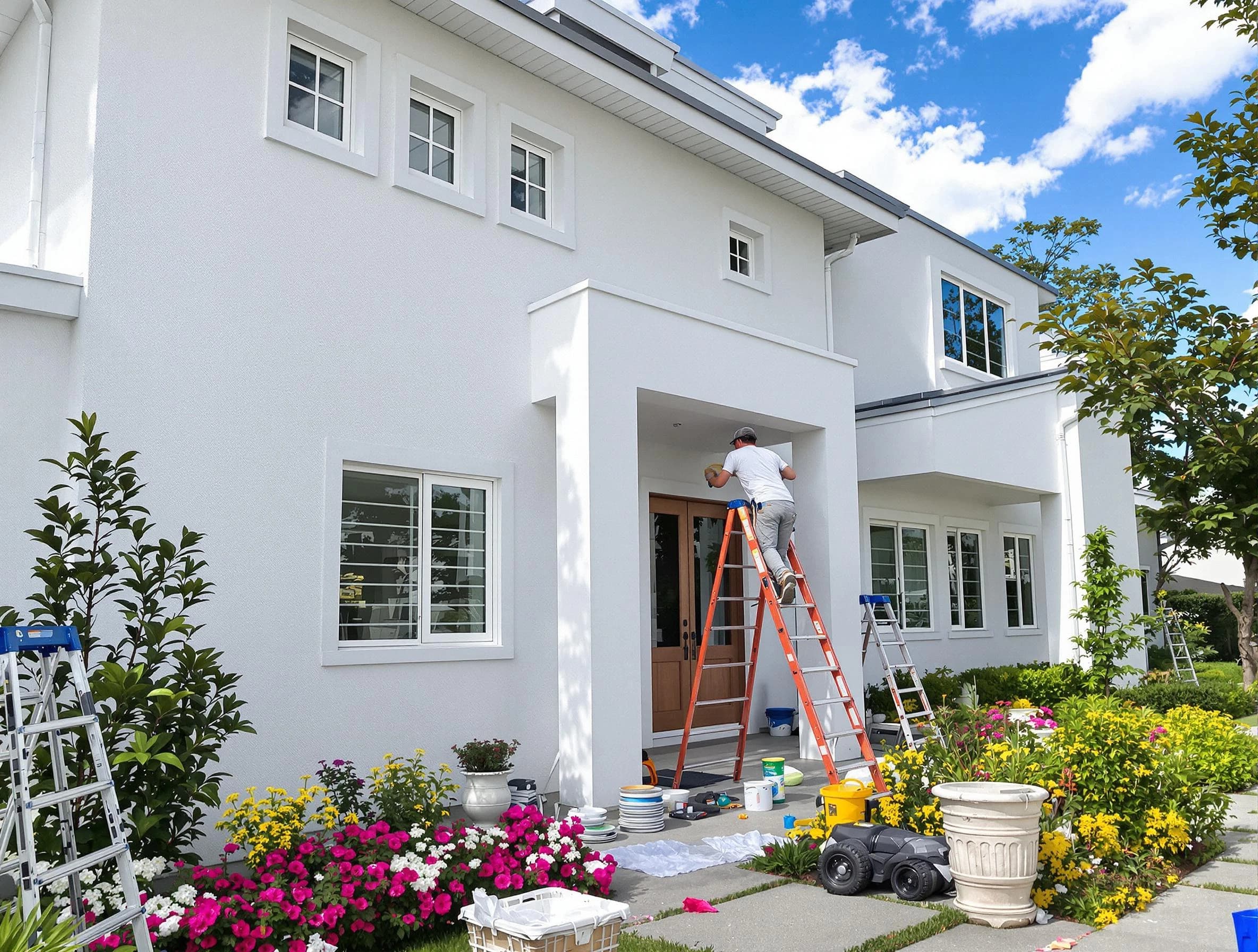 Scottsdale House Painters team delivering a fresh exterior coat in Scottsdale, AZ