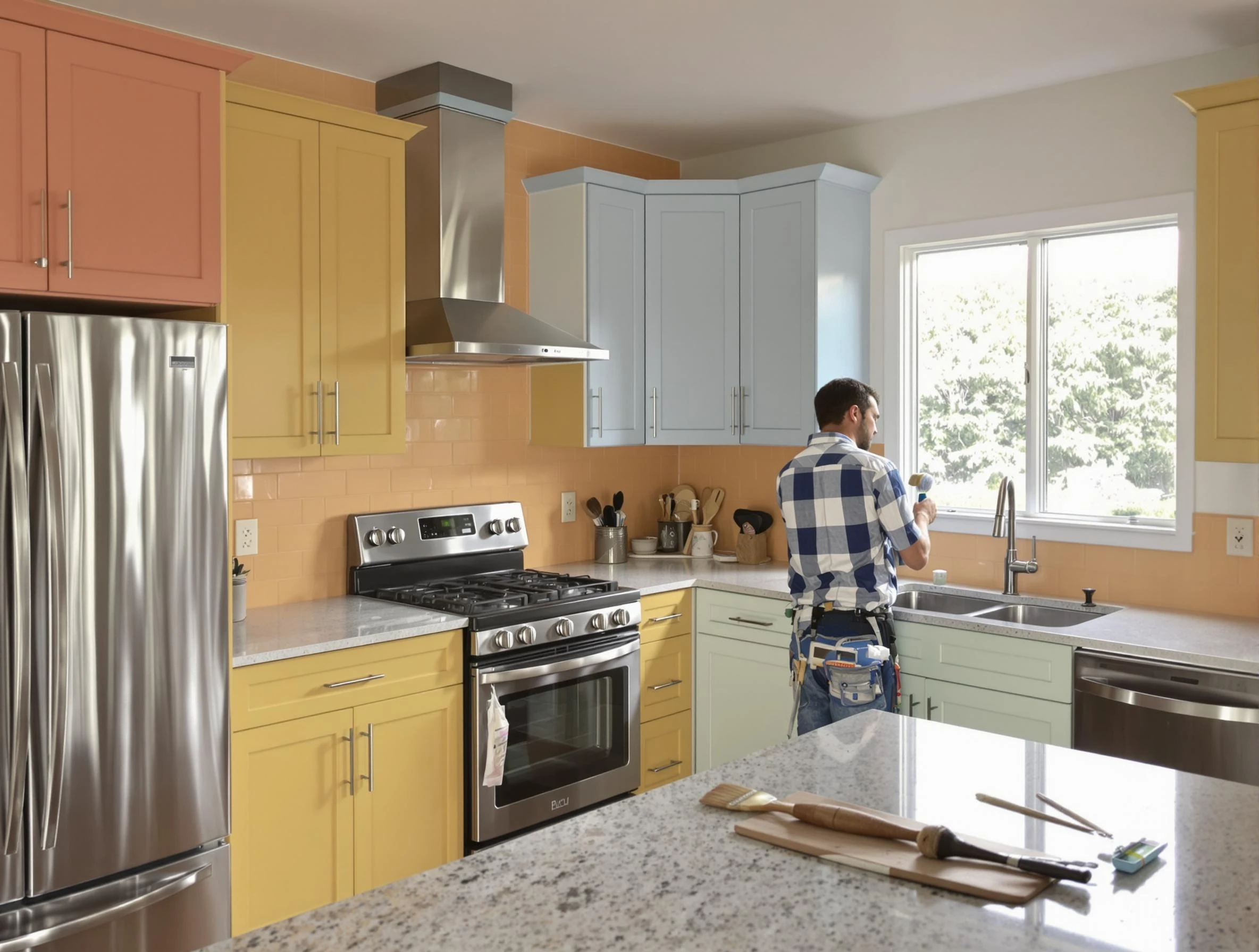 Kitchen and Cabinet Refinish in Scottsdale