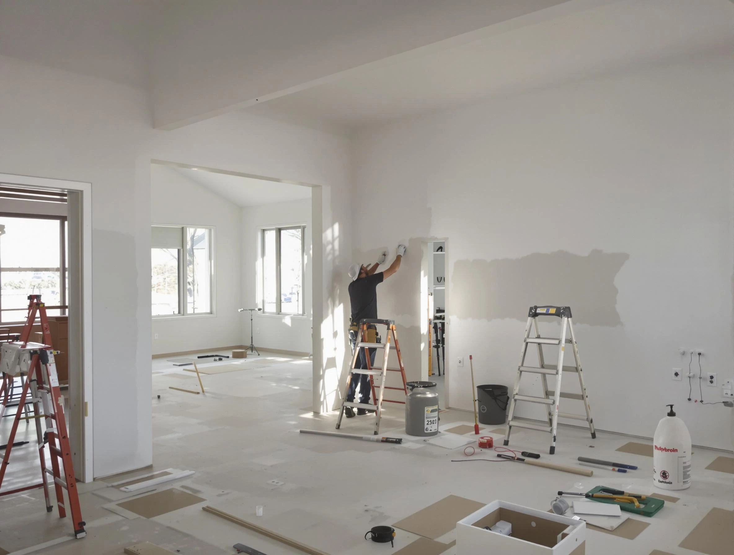 Detailed drywall installation with Scottsdale House Painters in Scottsdale