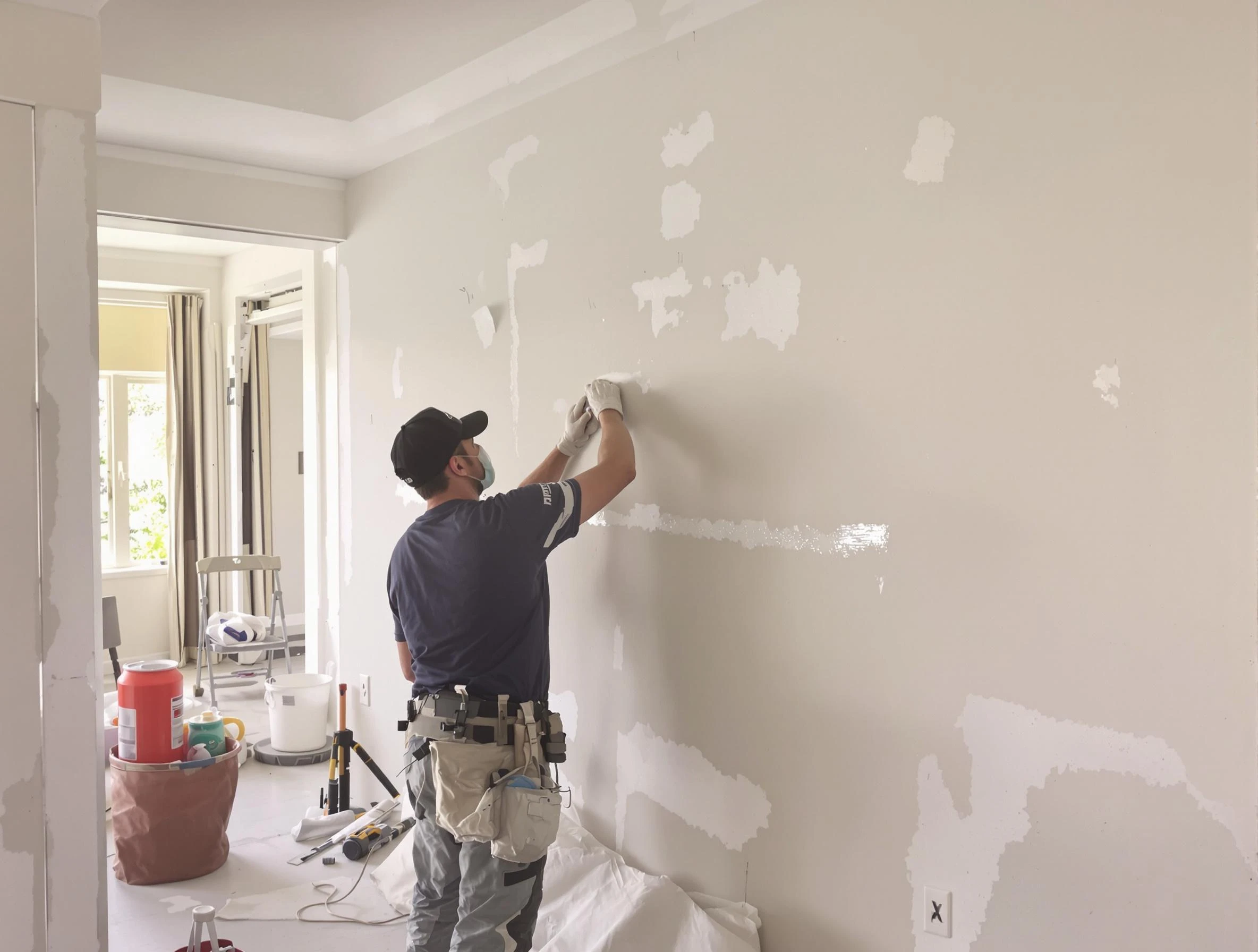 Taping and mudding service by Scottsdale House Painters in Scottsdale
